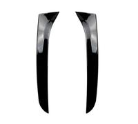 yhyttr Alerón lateral de la ventana trasera del coche, Compatible for Volkswagen, Compatible for VW, Compatible for Passat, Magotan B7 Wagon Alltrack 2011-2015, cubierta de divisores de difusor, negro