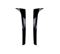 yhyttr Alerón lateral de ventana trasera, Compatible for Skoda, Karoq 2017-2020, alerón lateral trasero, divisor Canard, piezas exteriores de repuesto for automóvil Tira decorativa del alerón lateral