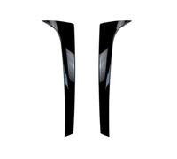 yhyttr Alerón lateral de ventana trasera, Compatible for Skoda, Karoq 2017-2020 Canard Splitter Piezas exteriores de repuesto for automóvil Alerón lateral trasero Tira decorativa del alerón lateral de