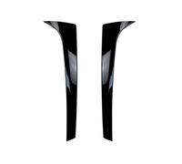 yhyttr Alerón lateral de ventana trasera, Compatible for Skoda, Karoq, alerón lateral trasero ABS negro brillante, divisor Canard, piezas exteriores de repuesto for automóvil Tira decorativa del aleró