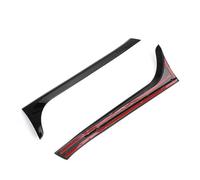 yhyttr Alerón lateral de ventana trasera, Compatible for VW, Compatible for Golf 6 MK6 GTI GTR GTD 2008-2013 Tira decorativa del alerón lateral de la ventana trasera(MK6 Standard)