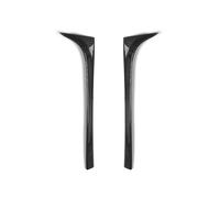 yhyttr Alerón lateral de ventana trasera, Compatible for VW, Compatible for Golf 7 7.5 MK7 MK7.5 2014-2018 Tira decorativa del alerón lateral de la ventana trasera(Carbon Fiber)