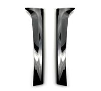 yhyttr Alerón lateral de ventana trasera, Compatible for VW, Compatible for Tiguan, MK2 2017-2023, accesorios divisores Canard Canards negros, Exterior Tira decorativa del alerón lateral de la ventana