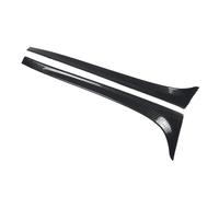 yhyttr Alerón lateral del ala de la ventana trasera, Compatible for VW, Compatible for GOLF, 7 MK7 GTD R 2014-2018, accesorios for automóviles con estilo, fibra de carbono negra Tira decorativa del al