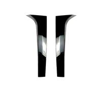 yhyttr Alerón lateral del alerón de la ventana trasera de 2 uds, Compatible for Clase GLK, X204 GLK 200260300 2009-2015 ABS negro brillante Tira decorativa del alerón lateral de la ventana t