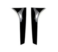 yhyttr Alerón lateral embellecedor de ventana trasera, Compatible for B, clase W246 B180 B200 2012-2018, cubierta divisoria de puerta trasera de maletero, color negro brillante Tira decorativa del ale