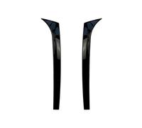 yhyttr Alerón lateral embellecedor de ventana trasera, Compatible for W204, S204 Wagon 2007-2014, tapa de maletero de coche, cubierta divisoria de puerta trasera, labio de sombra Tira decorativa del a