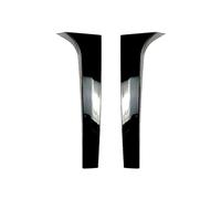 yhyttr Alerón lateral embellecedor de ventana trasera de coche, Compatible for GLK, clase X204 GLK200 GLK260 GLK300 2009-2015, divisor de puerta trasera de maletero Tira decorativa del alerón lateral