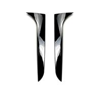 yhyttr Alerón Lateral for Ventana Trasera, Compatible for A4, B8 Allroad Avant 2009-2016, Divisor Canard Trasero, plástico ABS de Color Negro Brillante Rear Window Side Spoiler Decorative Strip