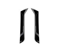 yhyttr Alerón lateral for ventana trasera, Compatible for Volkswagen, Compatible for T-Roc, 2017-2024, con apariencia de fibra de carbono, embellecedor decorativo for parabrisas trasero negro brillant