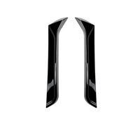 yhyttr Alerón lateral for ventana trasera, Compatible for Volkswagen, Compatible for T-Roc, 2017-2024, con apariencia de fibra de carbono, embellecedor decorativo for parabrisas trasero negro brillant