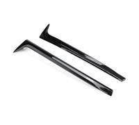 yhyttr Alerón lateral for ventana trasera, Compatible for VW, Compatible for Polo MK5 2011-2017, divisor Canard Canards Tira decorativa del alerón lateral de la ventana trasera