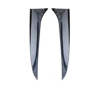 yhyttr Alerón lateral for ventana trasera, Compatible for X1 E84 2009-2015, cubierta embellecedora, divisor Canard. Tira decorativa del alerón lateral de la ventana trasera(Bright Black)