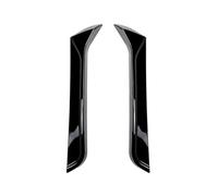 yhyttr Alerones laterales de la ventana trasera del coche, Compatible for VW, Compatible for T-ROC, SUV A11 MK1 R R-Line TSI TDI 2017-2023 Wings Lip Body Kits Accesorios divisores Tira decorativa del