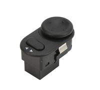 yhyttr Botón de ajuste de la perilla de control de la vista trasera, Compatible for Hummer, H3, Equinox, Malibu, Chevrolet, y Torrent. Interruptor de perilla de ajuste del espejo del vehículo