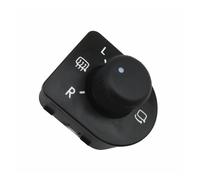yhyttr Botón de ajuste del interruptor del espejo retrovisor, Compatible for VW, Beetle, Jetta, Passat B2, B3, Golf 4 Interruptor de perilla de ajuste del espejo del ve
