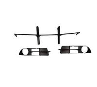 yhyttr Cubierta De La Luz Antiniebla Rejilla Del Parachoques Delantero Compatible For E60 E61 520 523 2004 A 2007 rejilla de luz antiniebla de la fascia delantera