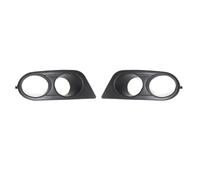 yhyttr Cubierta de rejilla luz antiniebla del parachoques delantero Compatible for E46 M3 2001-2006 rejilla de luz antiniebla de la fascia delantera(Matte Black)
