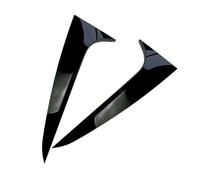 yhyttr Cubierta del alerón de la ventana trasera del coche, Compatible for X4, G02 2019-2020, ala lateral ABS negra brillante Tira decorativa del alerón lateral de la ventana trasera