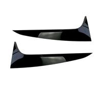 yhyttr Cubierta del alerón de la ventana trasera del coche, Compatible for X4, G02 2019-2020, ala lateral ABS negra brillante Tira decorativa del alerón lateral de la ventana trasera