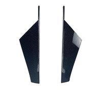 yhyttr Cubierta embellecedora del ala lateral del alerón de la ventana trasera, Compatible for Volkswagen, Compatible for Golf, 8 MK8 2020-2022, accesorios adhesivos for decoración exterior de coche A