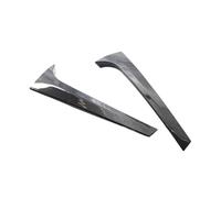 yhyttr Cubierta embellecedora del alerón de la ventana trasera, Compatible for Skoda, Kodiaq 2016-2020, accesorios de estilo de coche ABS, ala lateral Tira decorativa del alerón lateral de la ventana