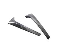 yhyttr Cubierta embellecedora del alerón de la ventana trasera, Compatible for Skoda, Kodiaq 2016-2020, accesorios de estilo de coche ABS, ala lateral Tira decorativa del alerón lateral de la ventana