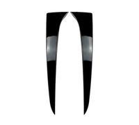 yhyttr Cubierta embellecedora del alerón de la ventana trasera del coche, Compatible for Skoda, Kamiq, decoración de plástico ABS, ala lateral izquierda + derecha Tira decorativa del alerón lateral de