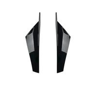 yhyttr Cubierta lateral del alerón de la ventana trasera, Compatible for Volkswagen, Compatible for Golf, 8 MK8 2020-2022, kit de divisores de cuerpo negro brillante ABS Tira decorativa del alerón lat