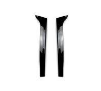 yhyttr Cubierta lateral del alerón de la ventana trasera, Compatible for Volkswagen, Compatible for Touran, 2016-2022 Splitters ABS, kit de carrocería negro brillante Tira decorativa del alerón latera