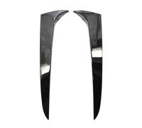 yhyttr Decoración del ajuste del alerón de la ventana trasera del coche, Compatible for el ala lateral X3, F25 2011-2017 Tira decorativa del alerón lateral de la ventana trasera