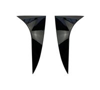 yhyttr Divisor Canard del alerón lateral de la ventana trasera, Compatible for Ford, Focus Hatchback 2014-2018, cubierta de sombra embellecedora del borde del ala de la puerta trasera Tira decorativa