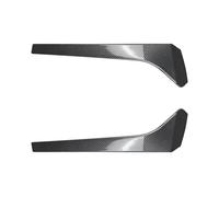 yhyttr Divisor de ala del alerón lateral de la ventana trasera de 2 piezas, Compatible for Volkswagen, Compatible for Tiguan, MK2 2017-2020 Rline de ABS con apariencia de carbono negro brillante Tira