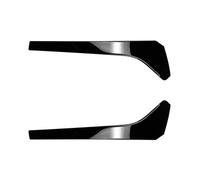 yhyttr Divisor de ala del alerón lateral de la ventana trasera de 2 piezas, Compatible for Volkswagen, Compatible for Tiguan, MK2 2017-2020 Rline de ABS con apariencia de carbono negro brillante Tira