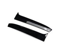 yhyttr Divisor de alerón lateral for ventana trasera, Compatible for VW, Golf 7 R Variant 2014-2017 Canard Canards Tira decorativa del alerón lateral de la ventana trasera(Glossy Black)