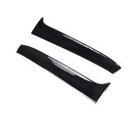yhyttr Divisor de alerón lateral for ventana trasera, Compatible for VW, Golf 7 R Variant 2014-2017 Canard Canards Tira decorativa del alerón lateral de la ventana trasera(Carbon Fiber Look)