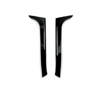 yhyttr Divisores de cubierta de ala lateral del alerón de ventana trasera, Compatible for Volkswagen, Compatible for Golf, 6 MK6 2009-2013, kit de carrocería ABS negro brillante Tira decorativa del al