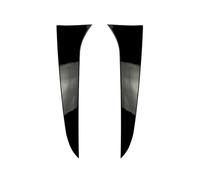 yhyttr Divisores de cubierta de ala lateral del alerón de ventana trasera, Compatible for X1, E84 2009-2015, kit de carrocería ABS negro brillante Tira decorativa del alerón lateral de la ventana t