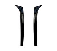 yhyttr Divisores de cubierta de alerón de ventana trasera de coche, Compatible for Clase C, W204 Variant Wagon C200 C260 2007-2014, kit de carrocería ABS Tira decorativa del alerón lateral de la venta