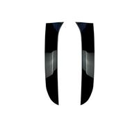 yhyttr Divisores de la cubierta del ala lateral del alerón de la ventana trasera, Compatible for Volkswagen, Compatible for Golf, 6 MK6 Variant Wagon ABS, kit de carrocería negro brillante Tira decora