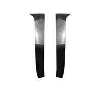 yhyttr Divisores de la cubierta del alerón de la ventana trasera del coche, Compatible for Volkswagen, Compatible for Golf, 7 MK7 Variant Wagen 2014-2017, kit de carrocería ABS Tira decorativa del ale