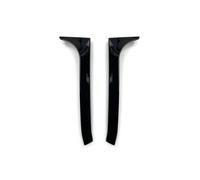 yhyttr Divisores de la cubierta del alerón de la ventana trasera del coche, Compatible for Volkswagen, Compatible for Golf, 6 MK6 GTI R GTD 2009-2013, kit de carrocería ABS, ala lateral Tira decorativ