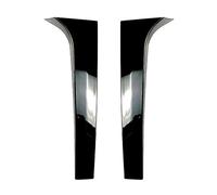 yhyttr Embellecedor de ala de alerón divisor lateral de ventana trasera, Compatible for GLK, clase X204 GLK200 GLK260 GLK300 2009-2015, tapa de puerta trasera de maletero Tira decorativa del alerón la