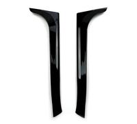 yhyttr Embellecedor de ala del alerón lateral de la ventana trasera, Compatible for Volkswagen, Compatible for VW, Compatible for Golf, 6 MK6 2008-2013, cubierta Canard trasera for parabrisas de malet