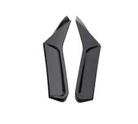 yhyttr Embellecedor de alerón lateral modificado for ventana trasera, Compatible for Golf, 8 MK8 2020 2021, accesorios de estilo de coche, alerón negro brillante Tira decorativa del alerón lateral de