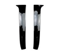 yhyttr Embellecedor de ventana trasera, Compatible for Volkswagen, Compatible for Golf, 7 7,5 MK7 MK7.5 Variant Wagon 2014-2019, alerón lateral de tapa de maletero Tira decorativa del alerón lateral d