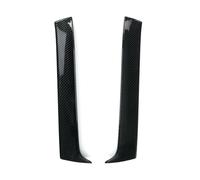 yhyttr Embellecedor de ventana trasera, Compatible for Volkswagen, Compatible for Golf, 7 7,5 MK7 MK7.5 Variant Wagon 2014-2019, alerón lateral de tapa de maletero Tira decorativa del alerón lateral d