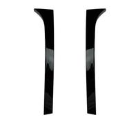 yhyttr Embellecedor del alerón lateral del ala del divisor de la ventana trasera del coche de 2 uds, Compatible for Skoda, Superb Estate B6 2008-2015, pegatina de cubierta por deflector de ABS Tira de
