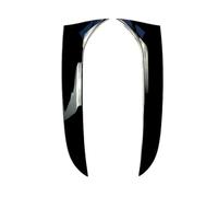 yhyttr Embellecedor divisor de la cubierta del ala del alerón lateral de la ventana trasera, Compatible for Volkswagen, Compatible for Passat, B6 Wagon 2005-2010, pantalla negra brillante for puerta t