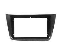 yhyttr Fascia De Radio Estéreo For Coche, Compatible Con SEAT Altea 2004-2015 Marco DVD Placa Kit Embellecedor Tablero panel del salpicadero de la radio del coche